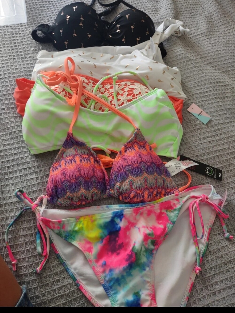 Assorted Bikini Tops and Bottom